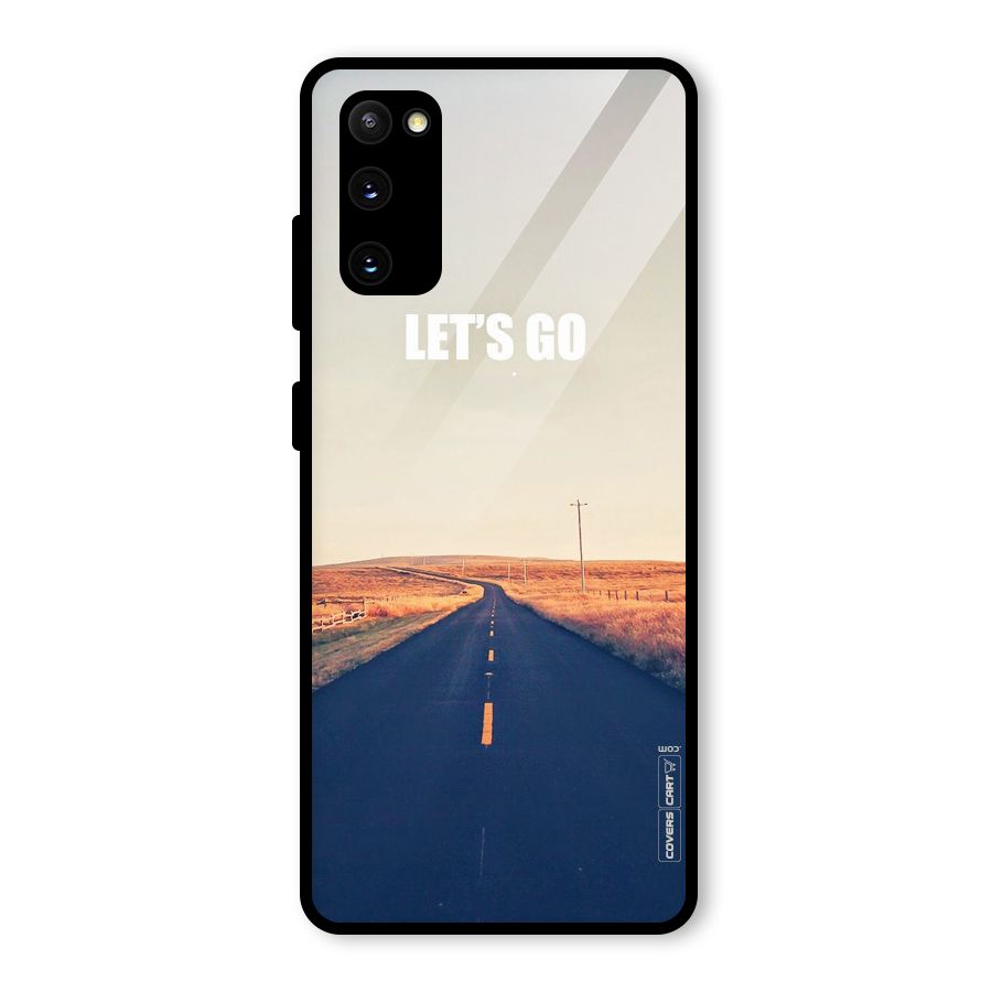 Lets Wander Glass Back Case for Galaxy S20 FE 5G