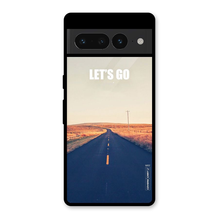 Lets Wander Glass Back Case for Google Pixel 7 Pro