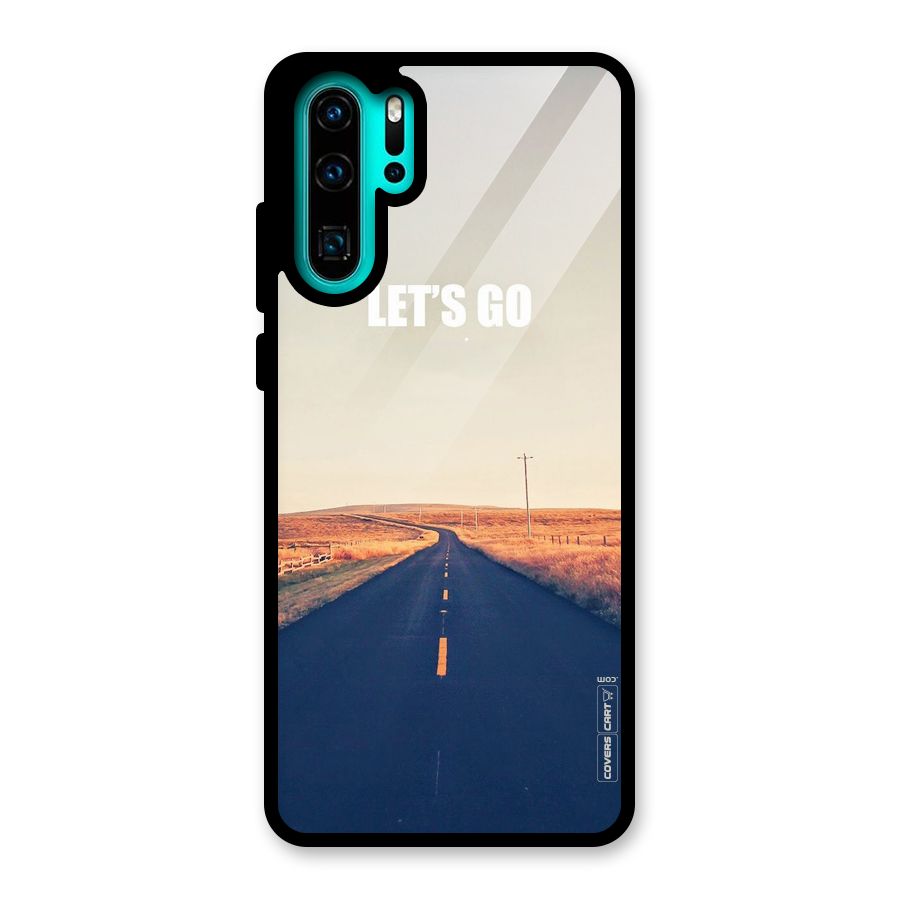 Lets Wander Glass Back Case for Huawei P30 Pro