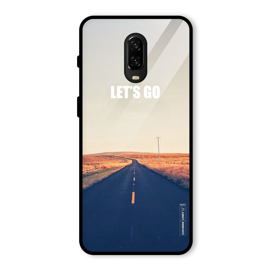 Lets Wander Glass Back Case for OnePlus 6T