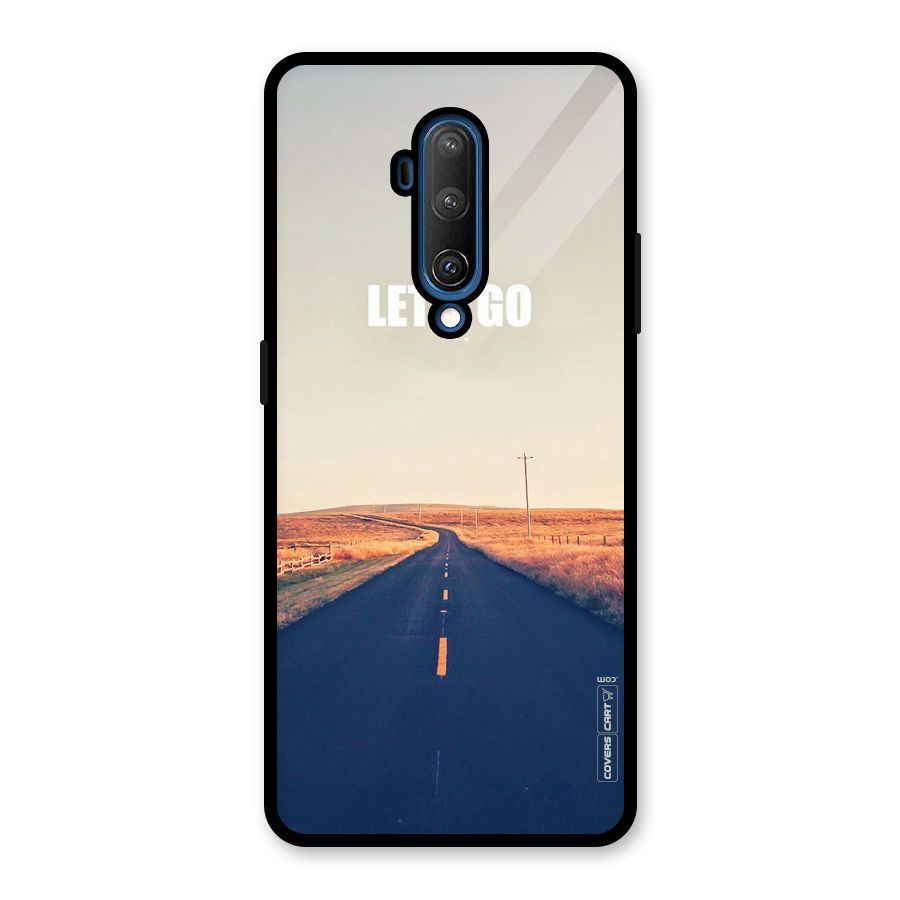 Lets Wander Glass Back Case for OnePlus 7T Pro