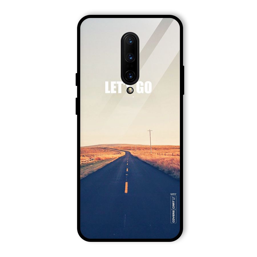 Lets Wander Glass Back Case for OnePlus 7 Pro