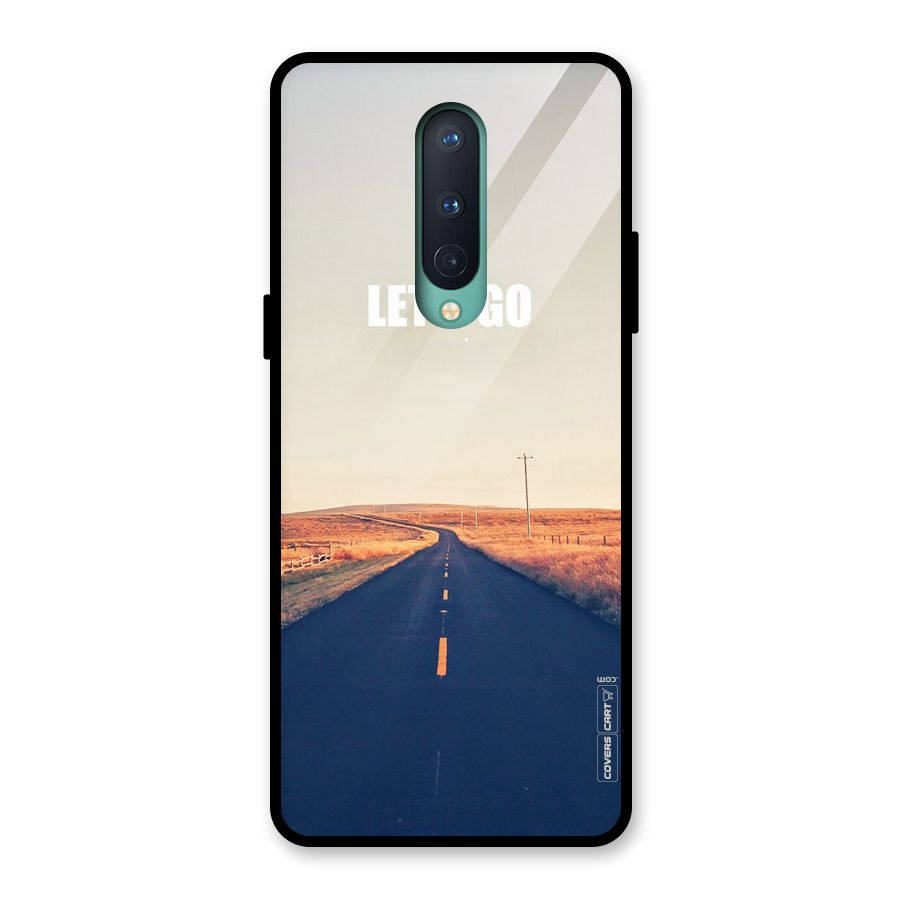 Lets Wander Glass Back Case for OnePlus 8