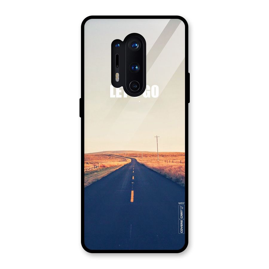 Lets Wander Glass Back Case for OnePlus 8 Pro