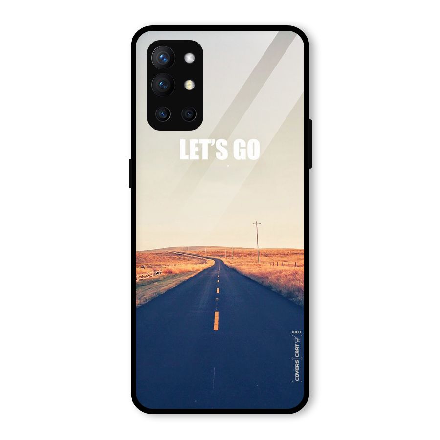 Lets Wander Glass Back Case for OnePlus 9R