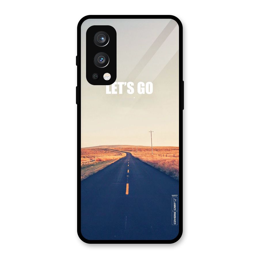 Lets Wander Glass Back Case for OnePlus Nord 2 5G