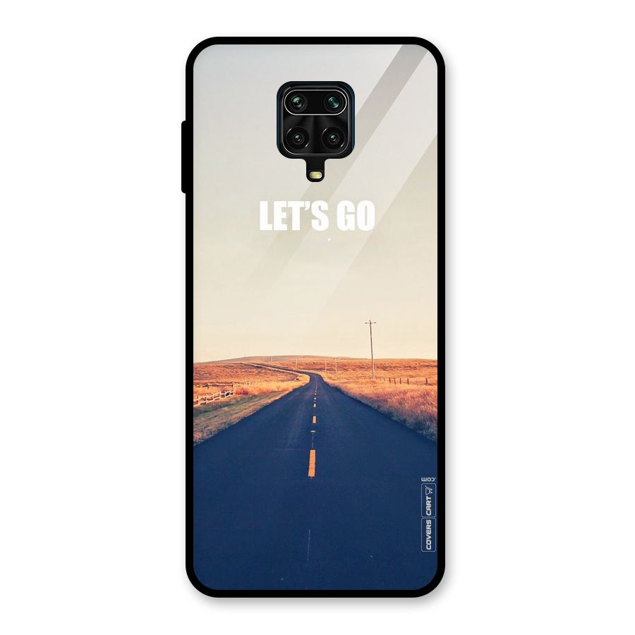 Lets Wander Glass Back Case for Poco M2 Pro