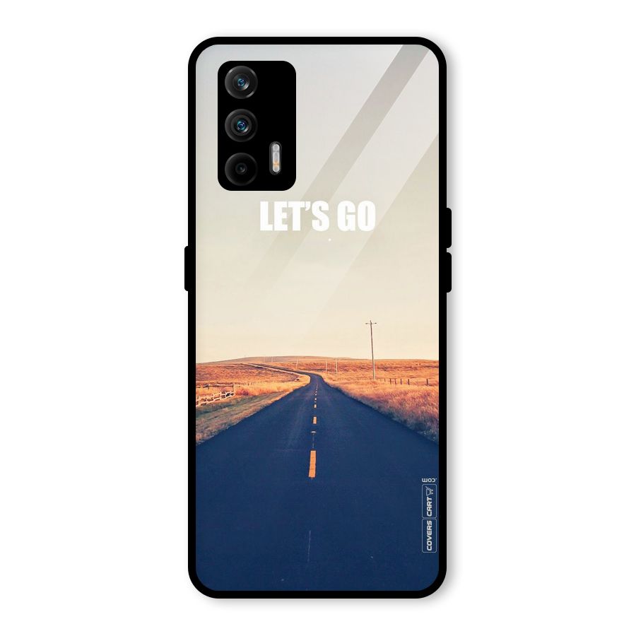 Lets Wander Glass Back Case for Realme GT 5G