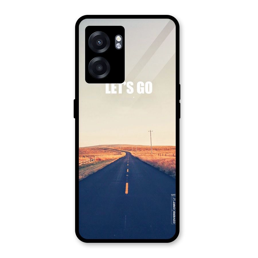 Lets Wander Glass Back Case for Realme Narzo 50 5G