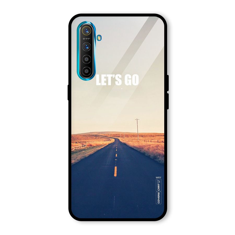 Lets Wander Glass Back Case for Realme X2