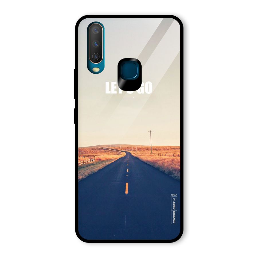 Lets Wander Glass Back Case for Vivo U10