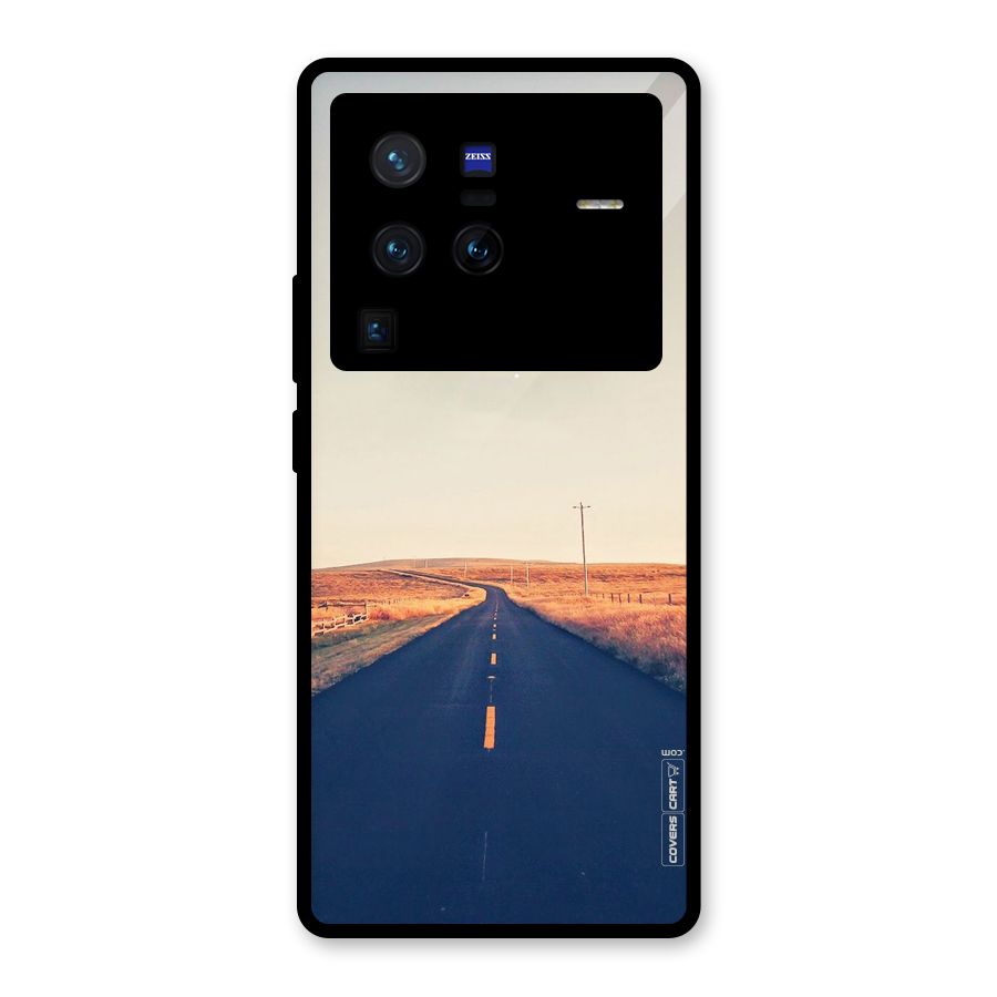 Lets Wander Glass Back Case for Vivo X80 Pro