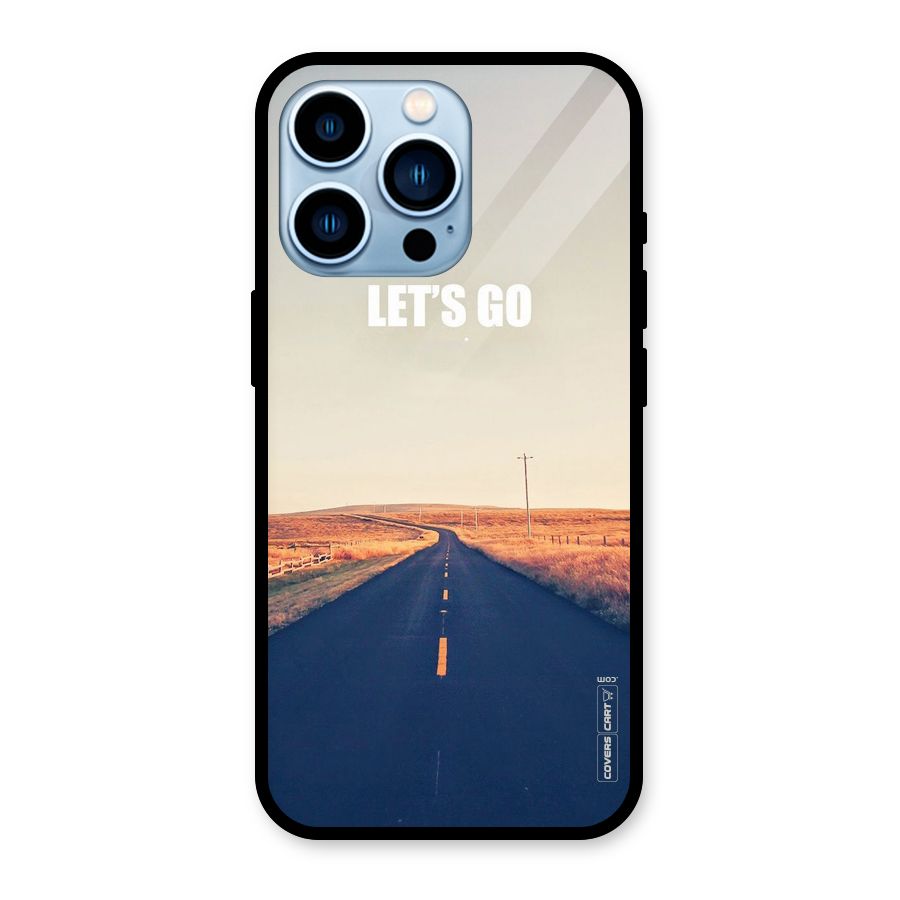 Lets Wander Glass Back Case for iPhone 13 Pro