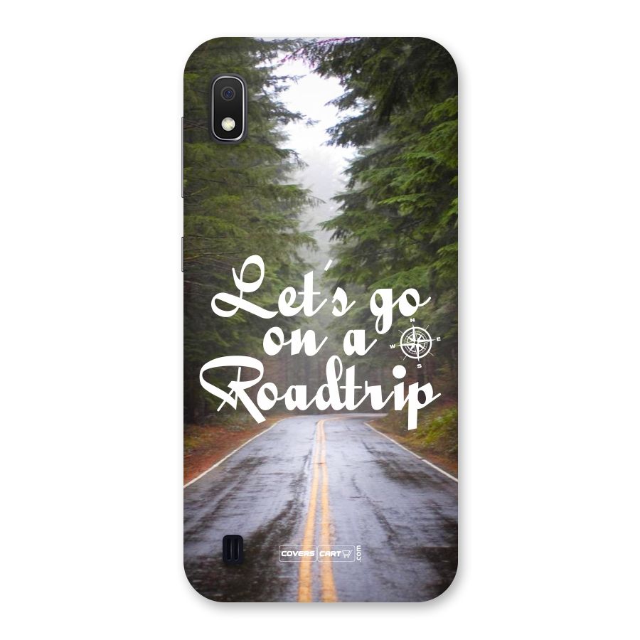 Lets go on a Roadtrip Back Case for Galaxy A10