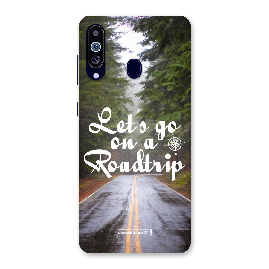 Lets go on a Roadtrip Back Case for Galaxy A60