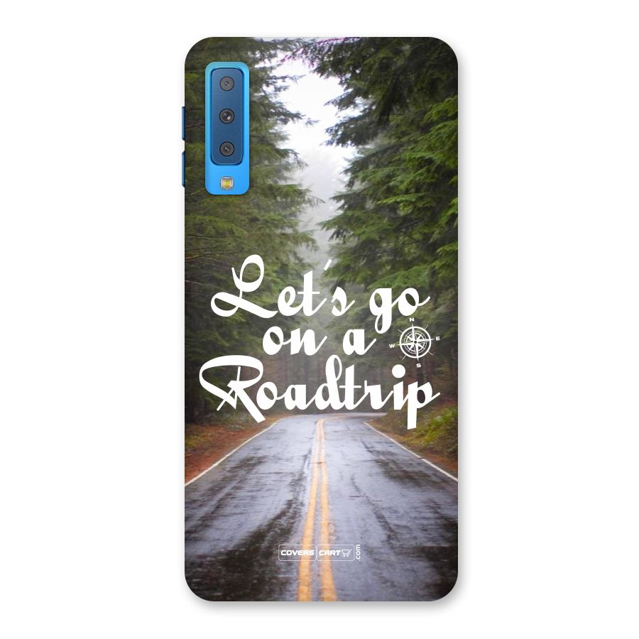 Lets go on a Roadtrip Back Case for Galaxy A7 (2018)