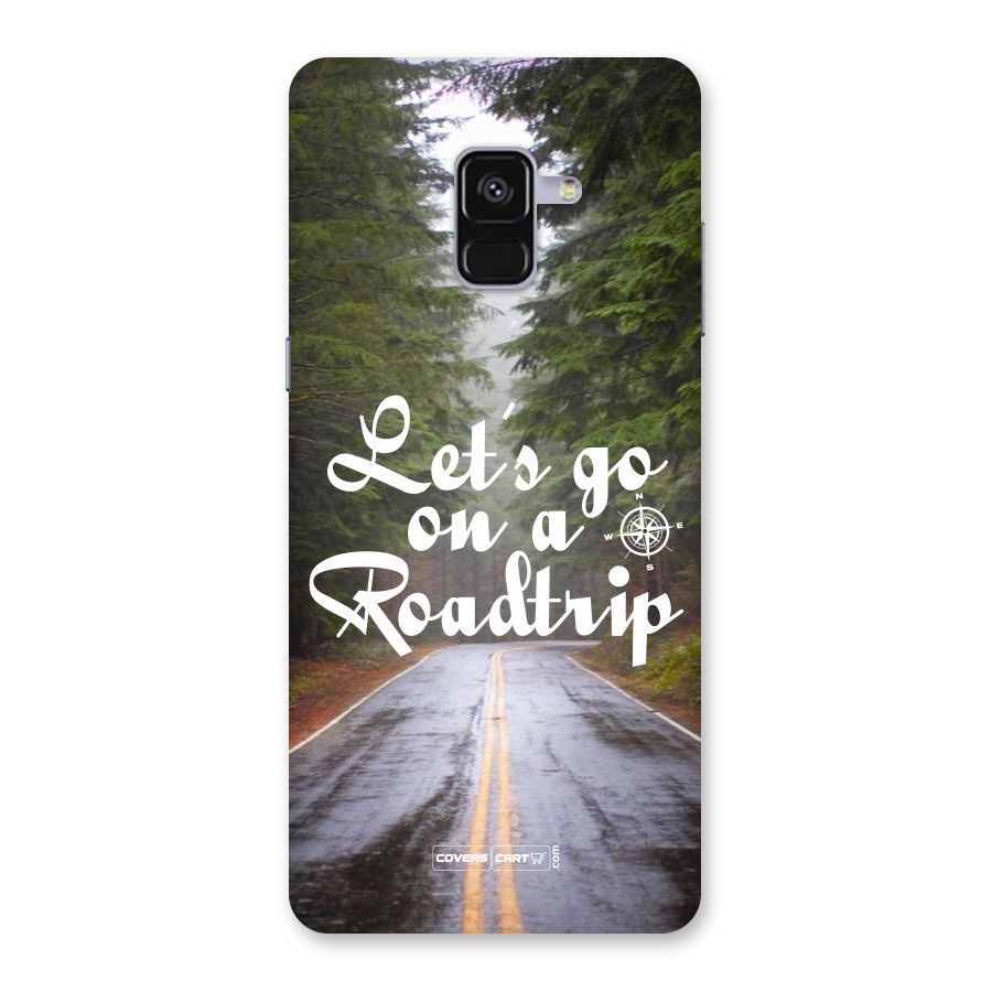 Lets go on a Roadtrip Back Case for Galaxy A8 Plus