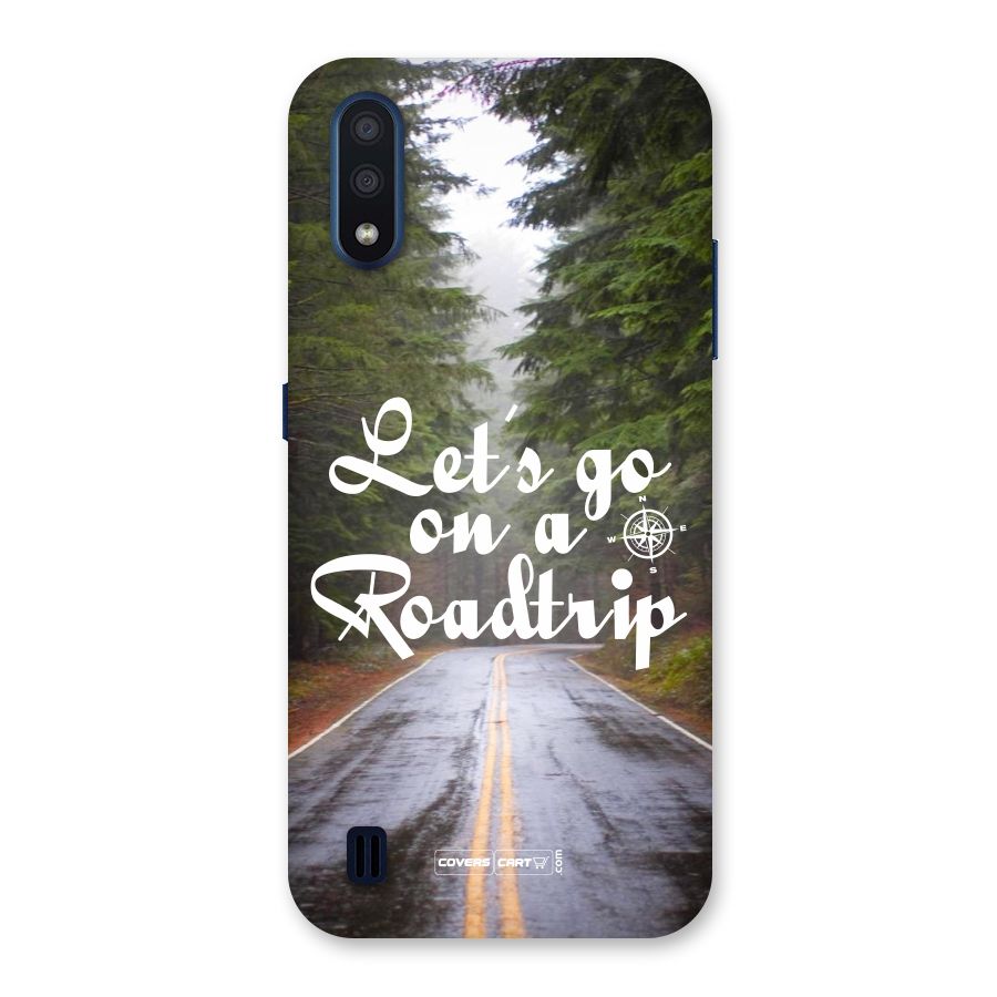 Lets go on a Roadtrip Back Case for Galaxy M01