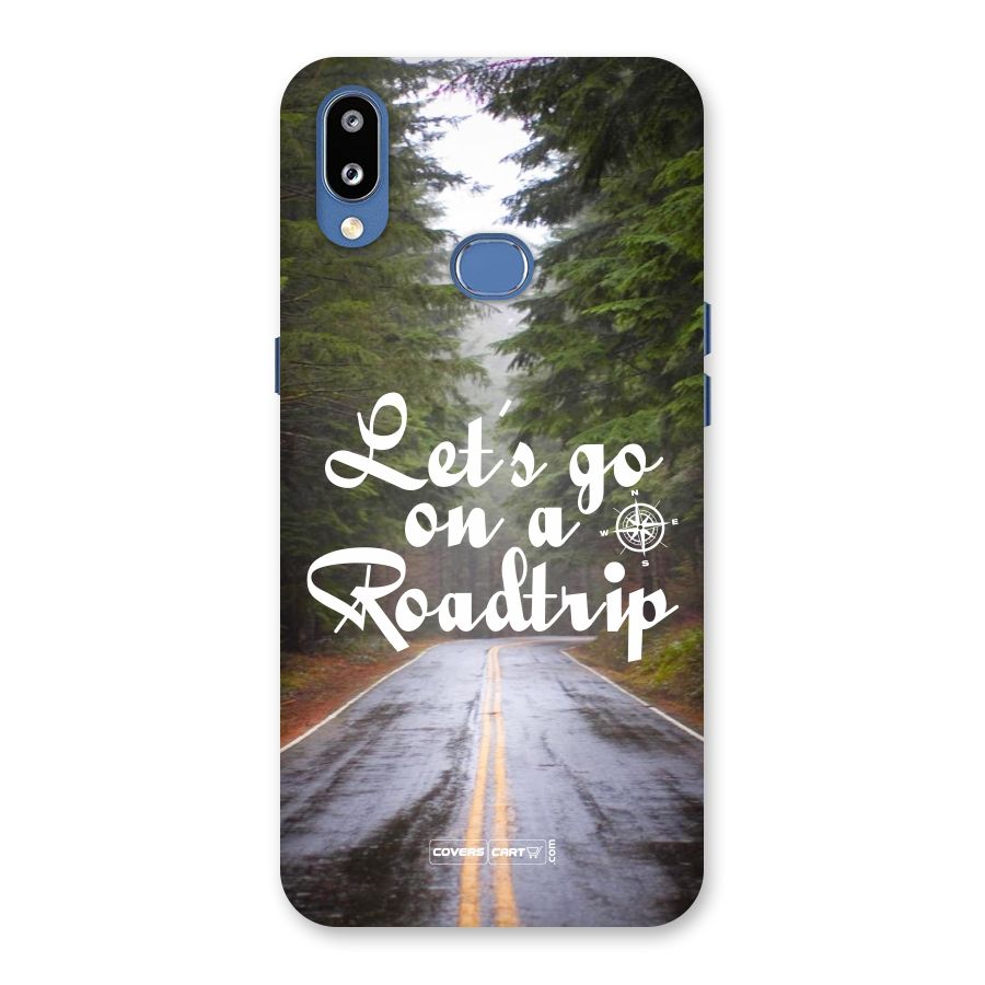 Lets go on a Roadtrip Back Case for Galaxy M01s