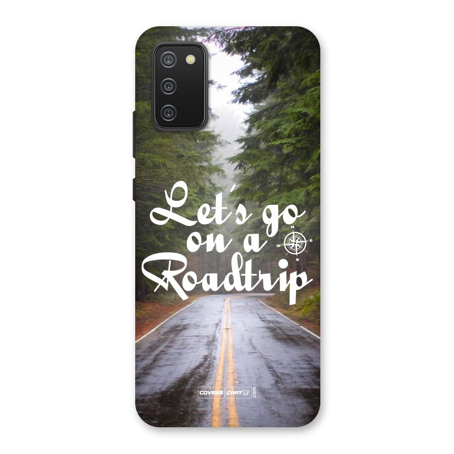 Lets go on a Roadtrip Back Case for Galaxy M02s
