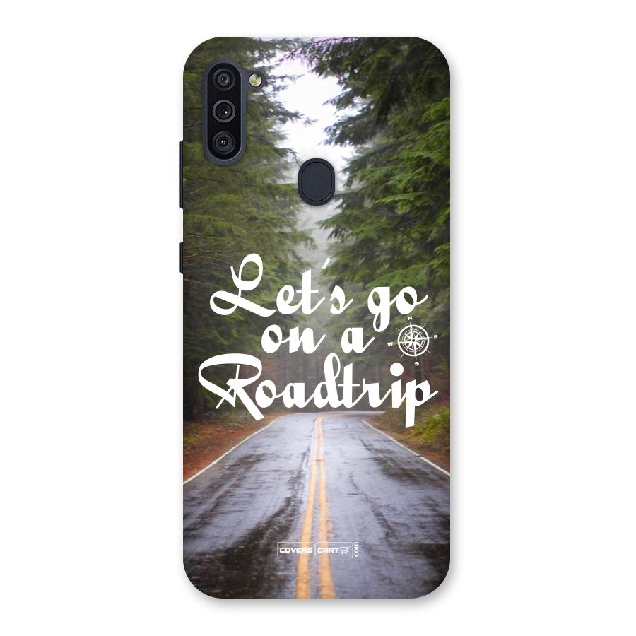 Lets go on a Roadtrip Back Case for Galaxy M11