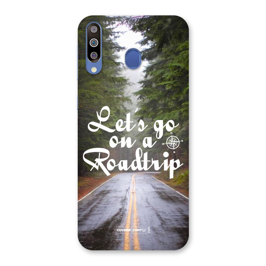 Lets go on a Roadtrip Back Case for Galaxy M30