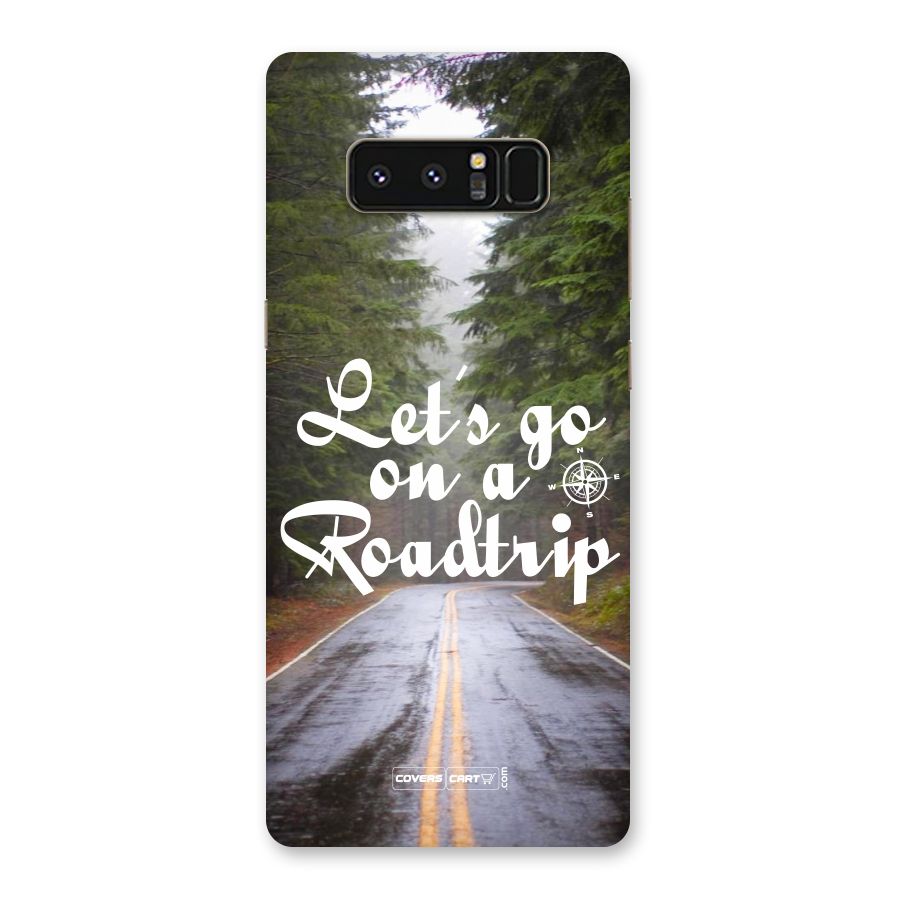 Lets go on a Roadtrip Back Case for Galaxy Note 8