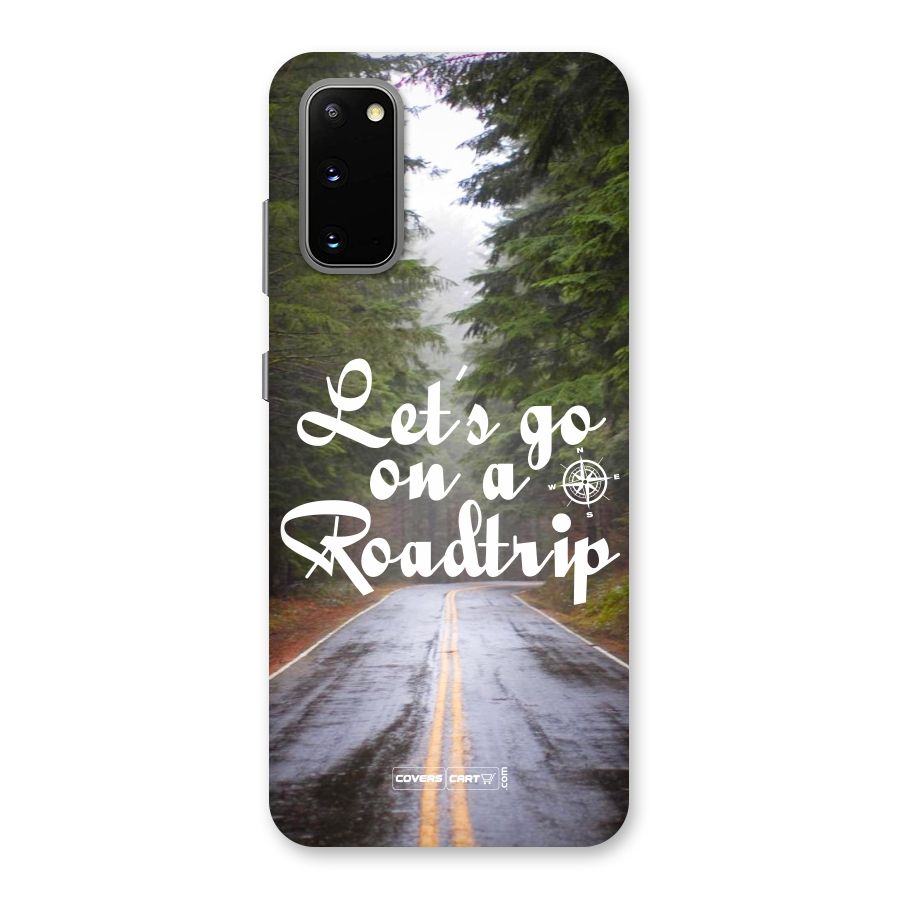 Lets go on a Roadtrip Back Case for Galaxy S20