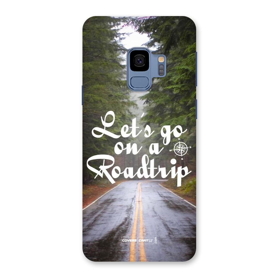 Lets go on a Roadtrip Back Case for Galaxy S9