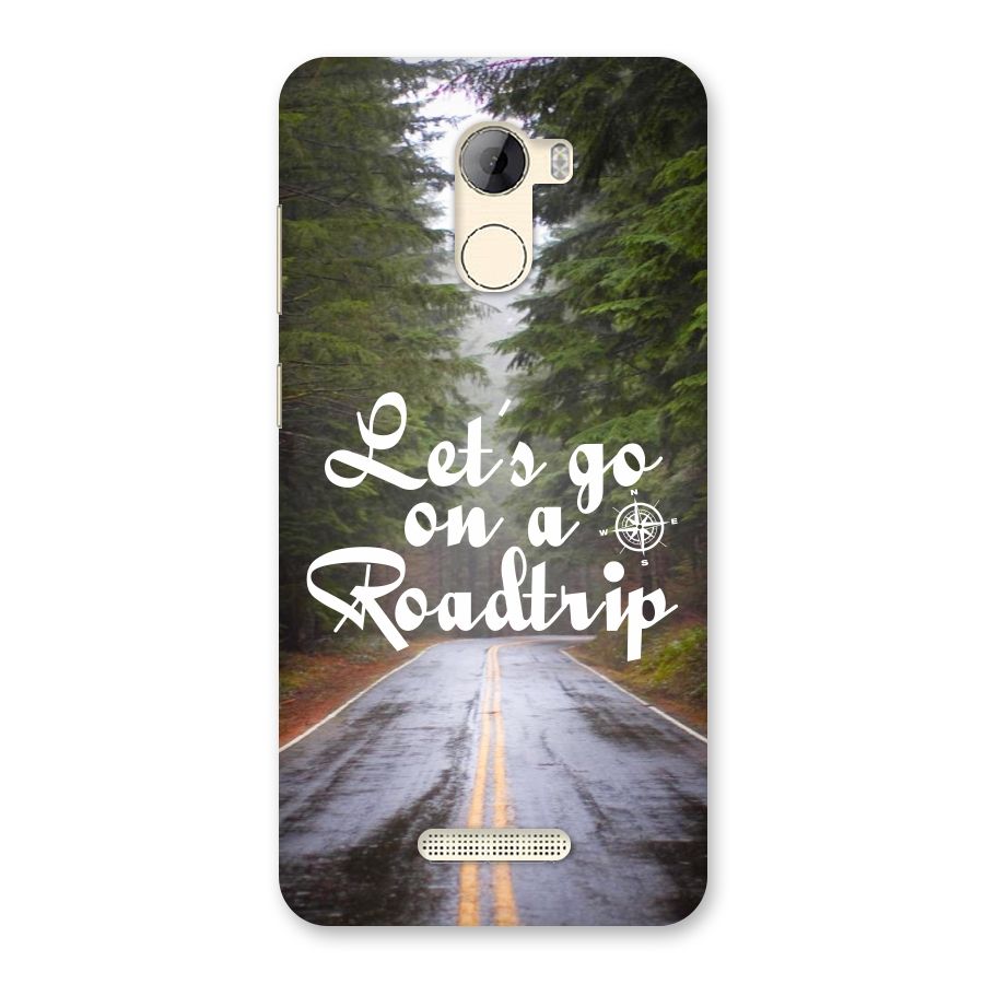 Lets go on a Roadtrip Back Case for Gionee A1 LIte