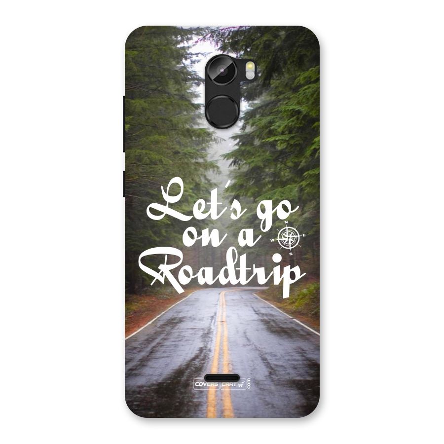 Lets go on a Roadtrip Back Case for Gionee X1