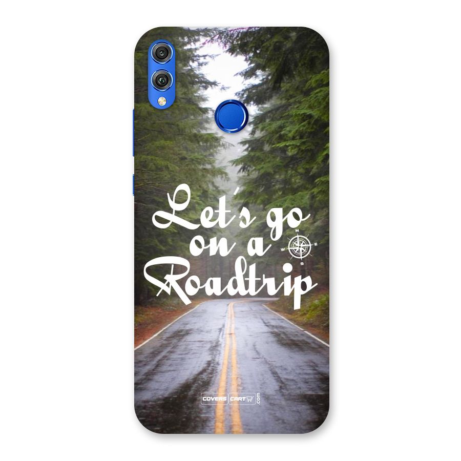 Lets go on a Roadtrip Back Case for Honor 8X