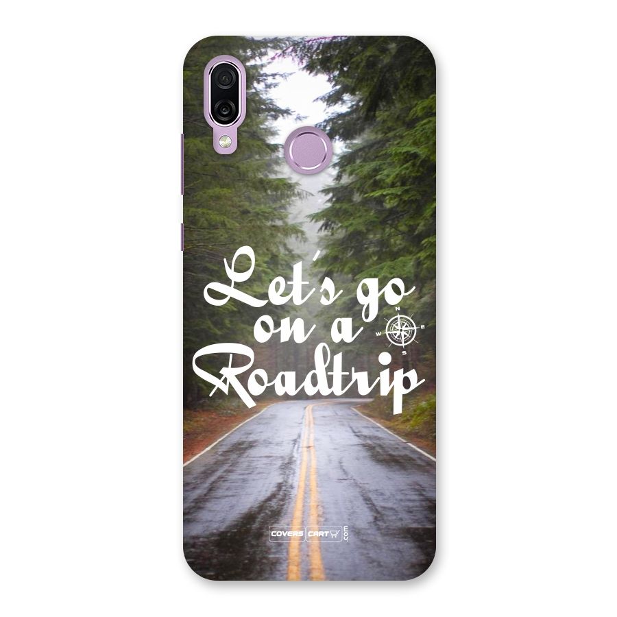 Lets go on a Roadtrip Back Case for Honor Play