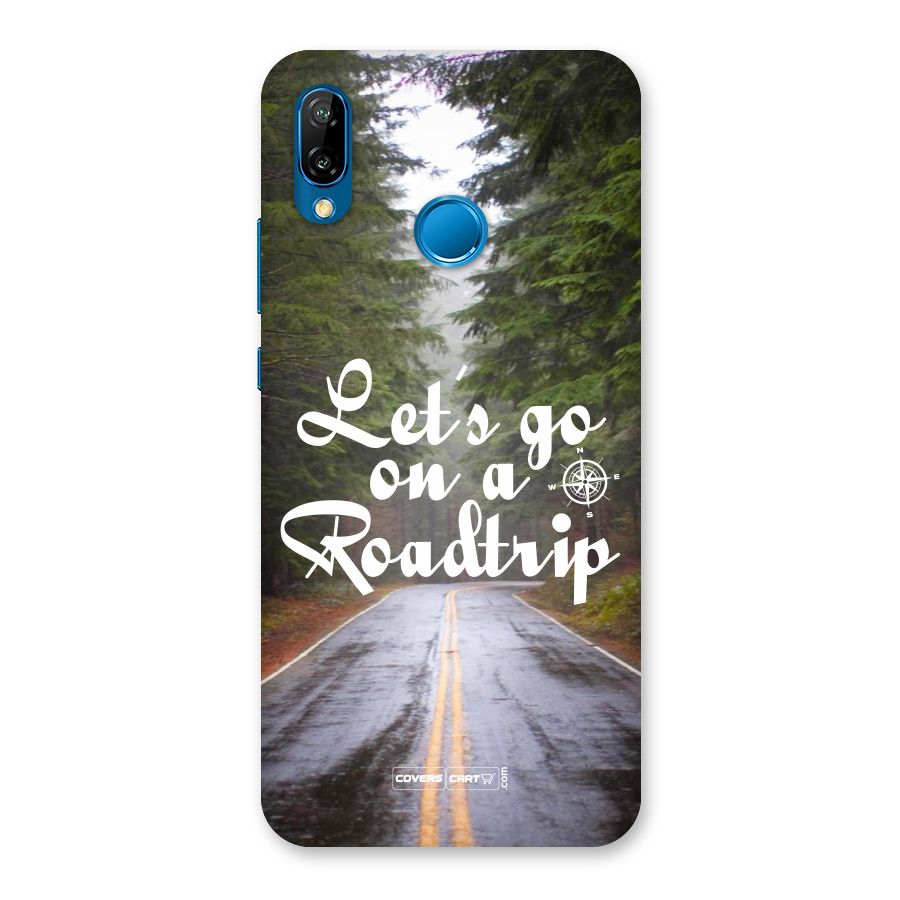 Lets go on a Roadtrip Back Case for Huawei P20 Lite