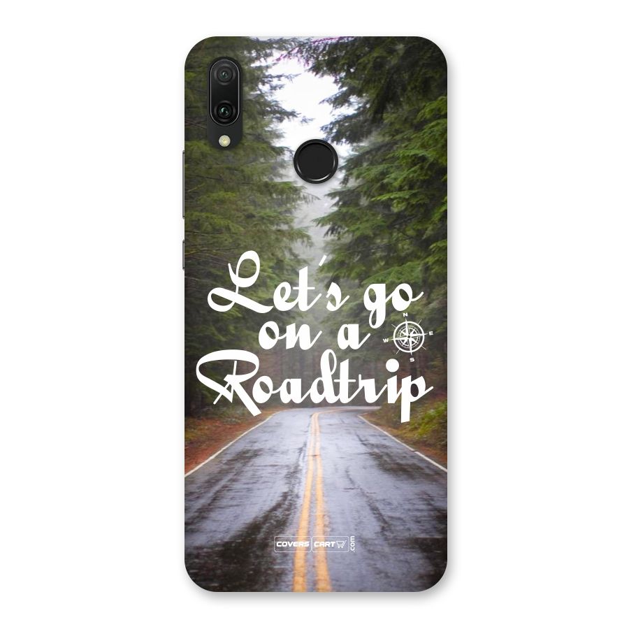 Lets go on a Roadtrip Back Case for Huawei Y9 (2019)