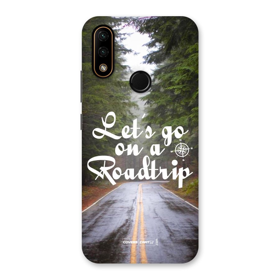 Lets go on a Roadtrip Back Case for Lenovo A6 Note