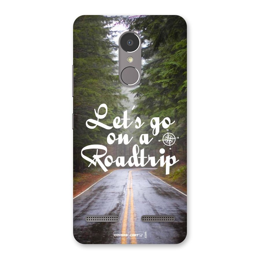 Lets go on a Roadtrip Back Case for Lenovo K6 Power