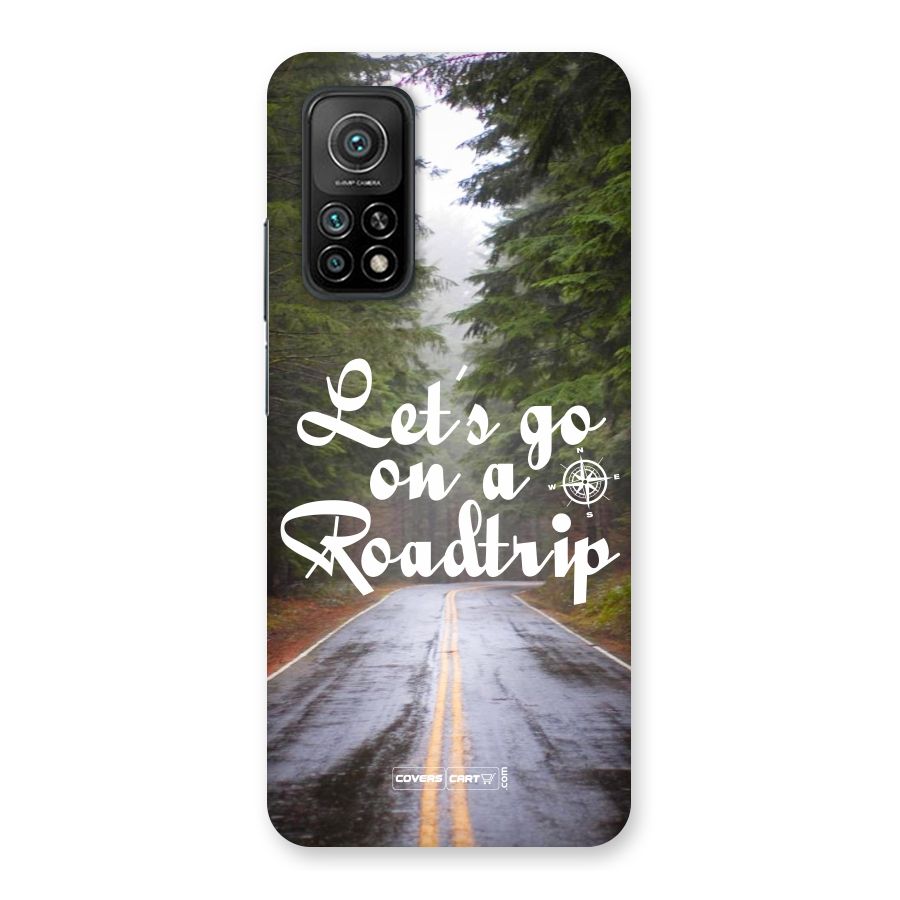 Lets go on a Roadtrip Back Case for Mi 10T 5G