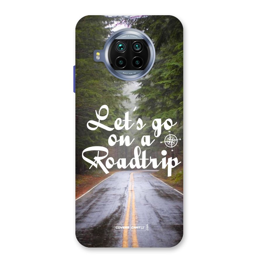 Lets go on a Roadtrip Back Case for Mi 10i