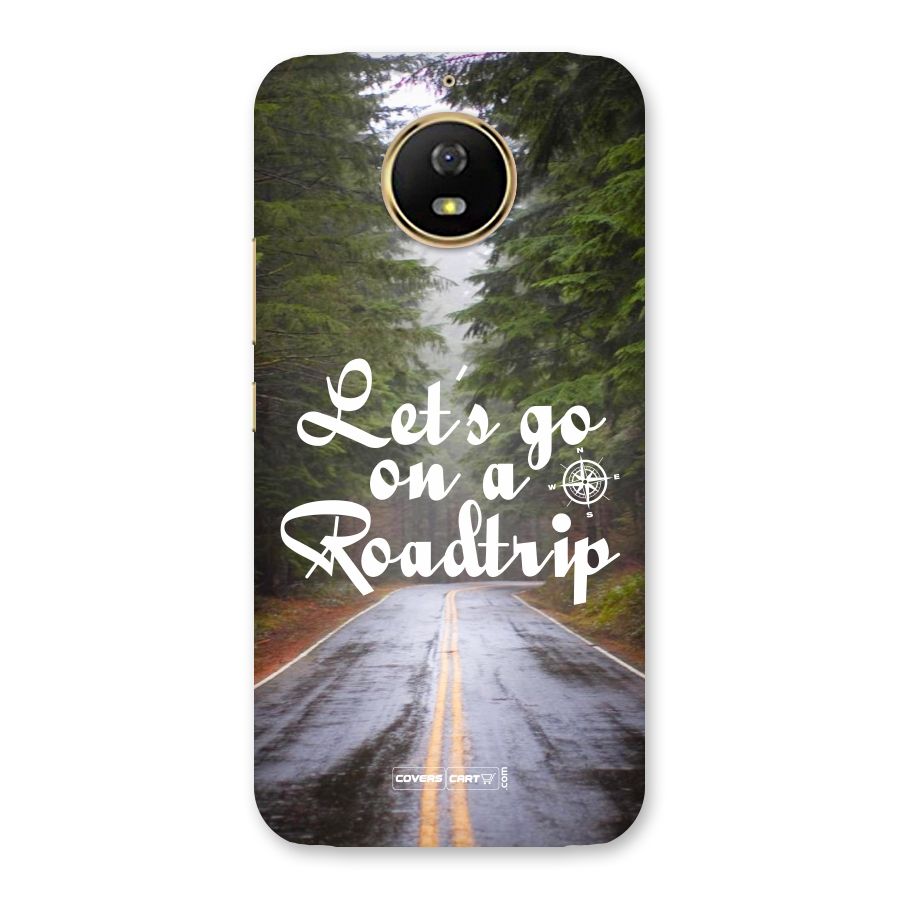 Lets go on a Roadtrip Back Case for Moto G5s
