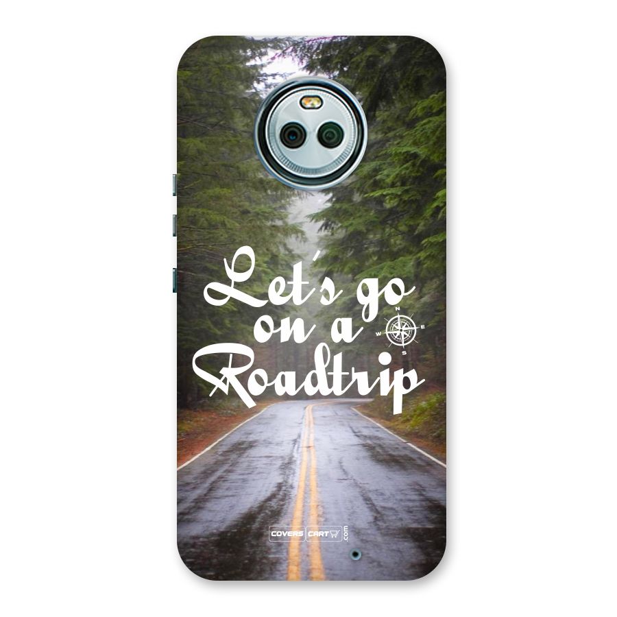 Lets go on a Roadtrip Back Case for Moto X4