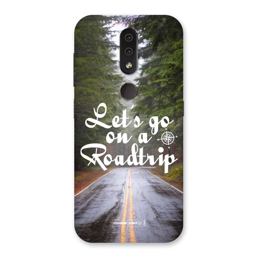Lets go on a Roadtrip Back Case for Nokia 4.2