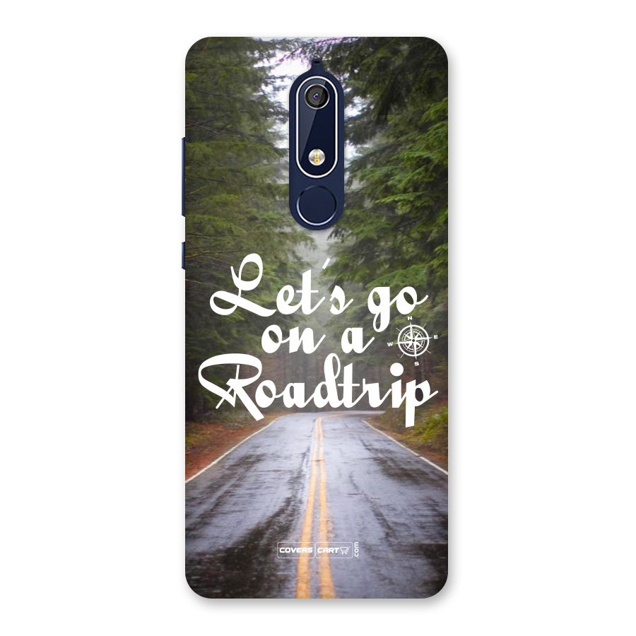 Lets go on a Roadtrip Back Case for Nokia 5.1