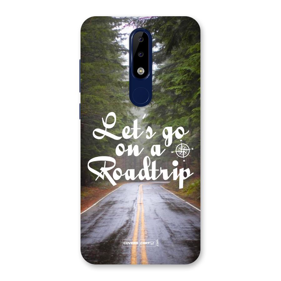 Lets go on a Roadtrip Back Case for Nokia 5.1 Plus
