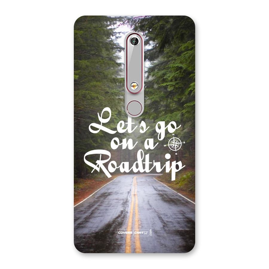 Lets go on a Roadtrip Back Case for Nokia 6.1