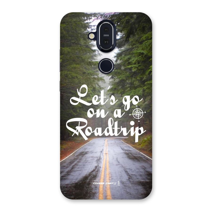 Lets go on a Roadtrip Back Case for Nokia 8.1