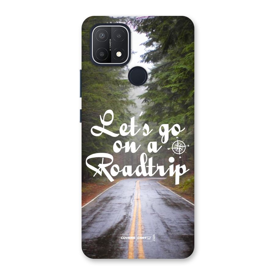 Lets go on a Roadtrip Back Case for Oppo A15