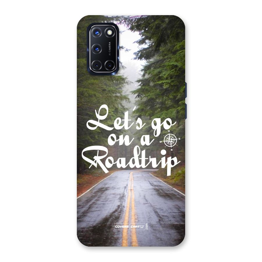 Lets go on a Roadtrip Back Case for Oppo A52