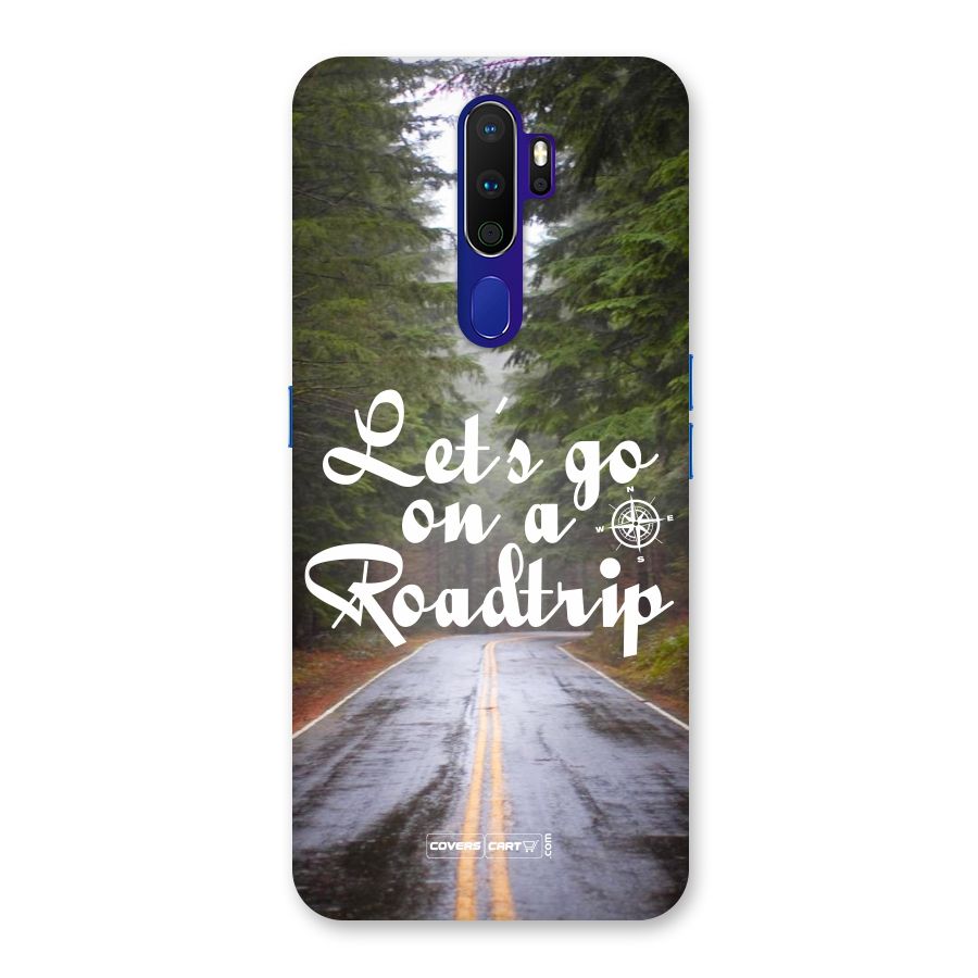 Lets go on a Roadtrip Back Case for Oppo A9 (2020)