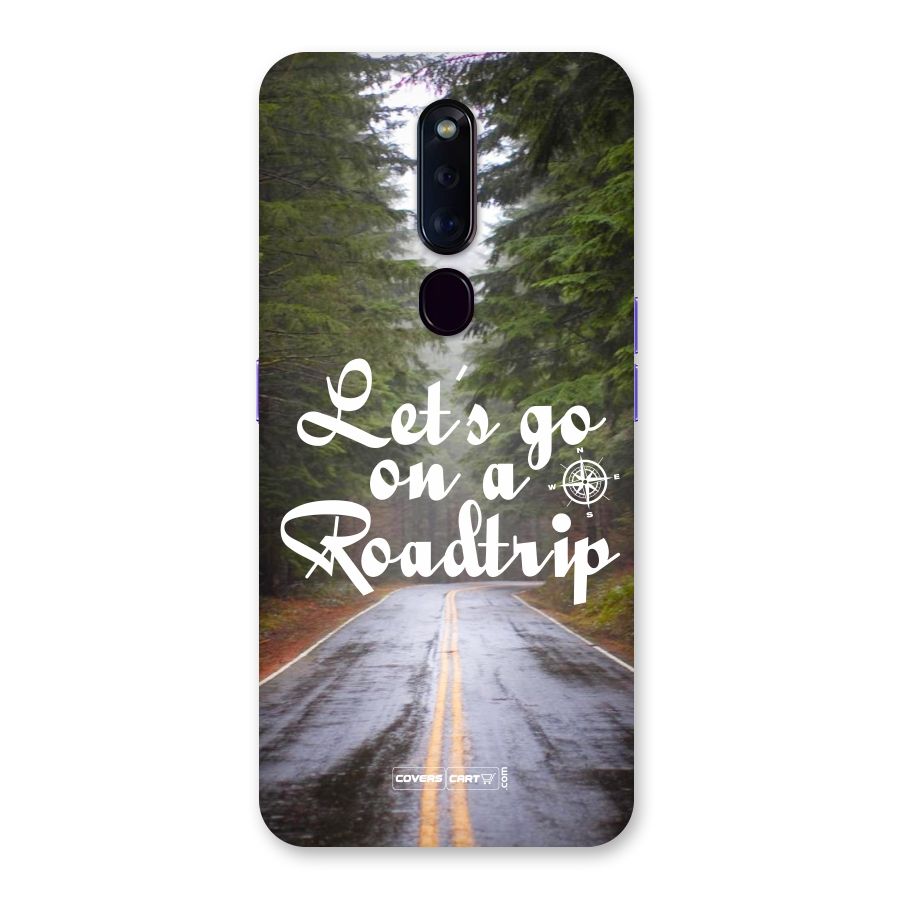 Lets go on a Roadtrip Back Case for Oppo F11 Pro